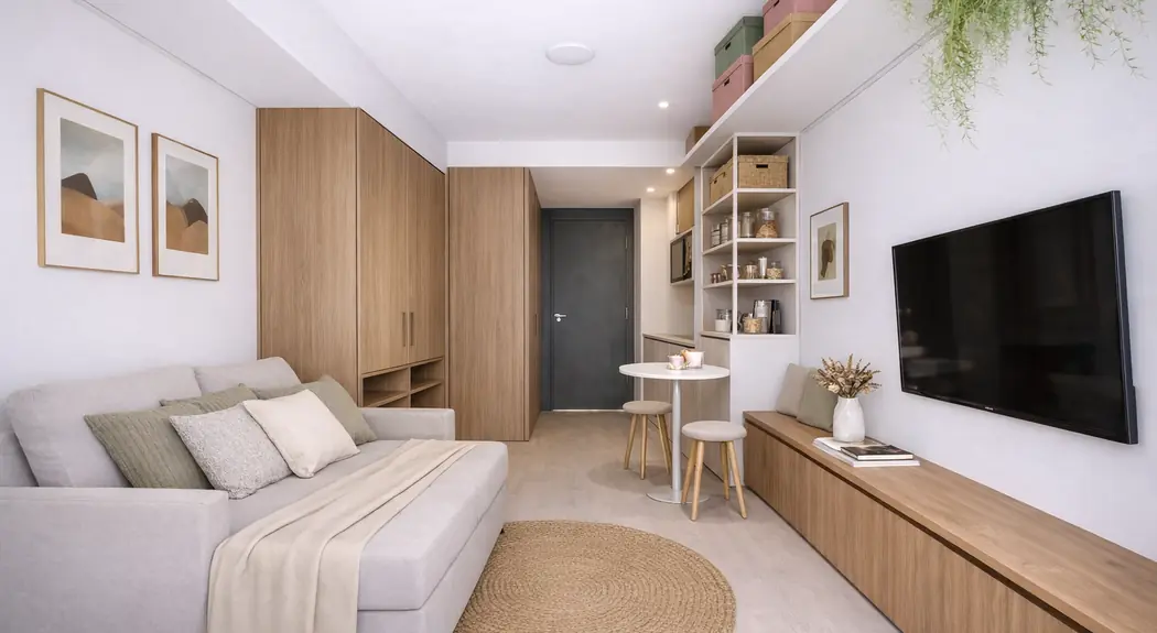 Detalhes planejados para rotina de studio com conforto e funcionalidade — Art Closet
